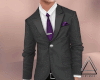J| PURPLE n Grey Suit