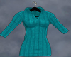 Teal Sweater Dress