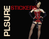 *PLSURE* Vamp Sticker