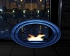 Blue Flame Fireplace