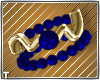 Blue Gold Bracelets