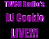 TWCN DJ Cookie Sign