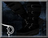 Goth Black Leather Boots