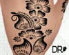 DR- Black henna + nails