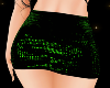 Green Sequin Skirt