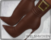 WV: Brown Leather Boots