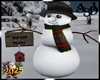 A3D*Xmas Welcome Snowman