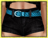 Black Shorts| Blue Belt