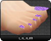 L* Purple Shimmer Pedi