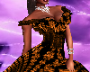 BLACK & GOLD MOD GOWN