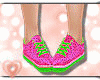 💗 Watermelon Shoes