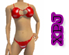 PVC Bikini Pamela Red