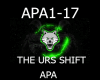 THE URS SHIFT - APA