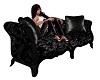 *Black Victorian Couch*