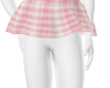Pink Plaid miniskirt