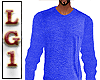 LG1 Blue Sweater Top