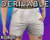 [K] euro boho shorts