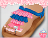 ! Cute Ruffle Sandals 
