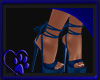 SH Blue Flower Heels