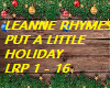 LEANNE RHYMES PUT A LIT