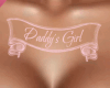 Daddy's Girl Tattoo Pink