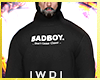 WD | BADBOY Black Hoodie