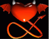 LWR}Devil Heart Sticker
