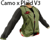 Camo xPlaid Jacket STEM3