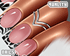 q. Black Print Nails S