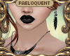 F:~ Raven Queen earrings