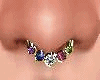 NN Nose Ring Multicolour