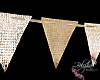 Birthday Gold  Pennants