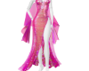 MS Pink Mermaid Gown