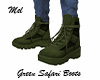 Green Safari Boots Army