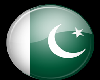 Pakistan Button Sticker