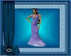 Draped Gown - lavender
