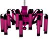 Pink Paradise chandelier