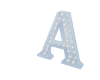 Baby Blue Letter A