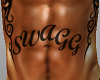 K Swagg Belly Tattoo