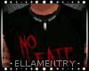 No Fate-Black Tee
