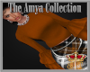 Amya Orng Ruffle Sweater
