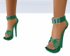 Glamorous Green Heels