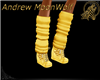 Leg Warmers Gold