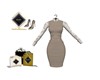 YIERNY2 DRESS25 TAN