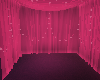Pink curtain box