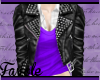 Leather w/ Purple Top