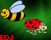 EDJ Bumble Bee & Ladybug