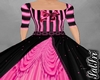 Pink Stripes Child Gown