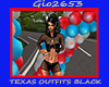 TEXAS OUTFITS BLACK