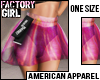 AA|Hologram Skirt